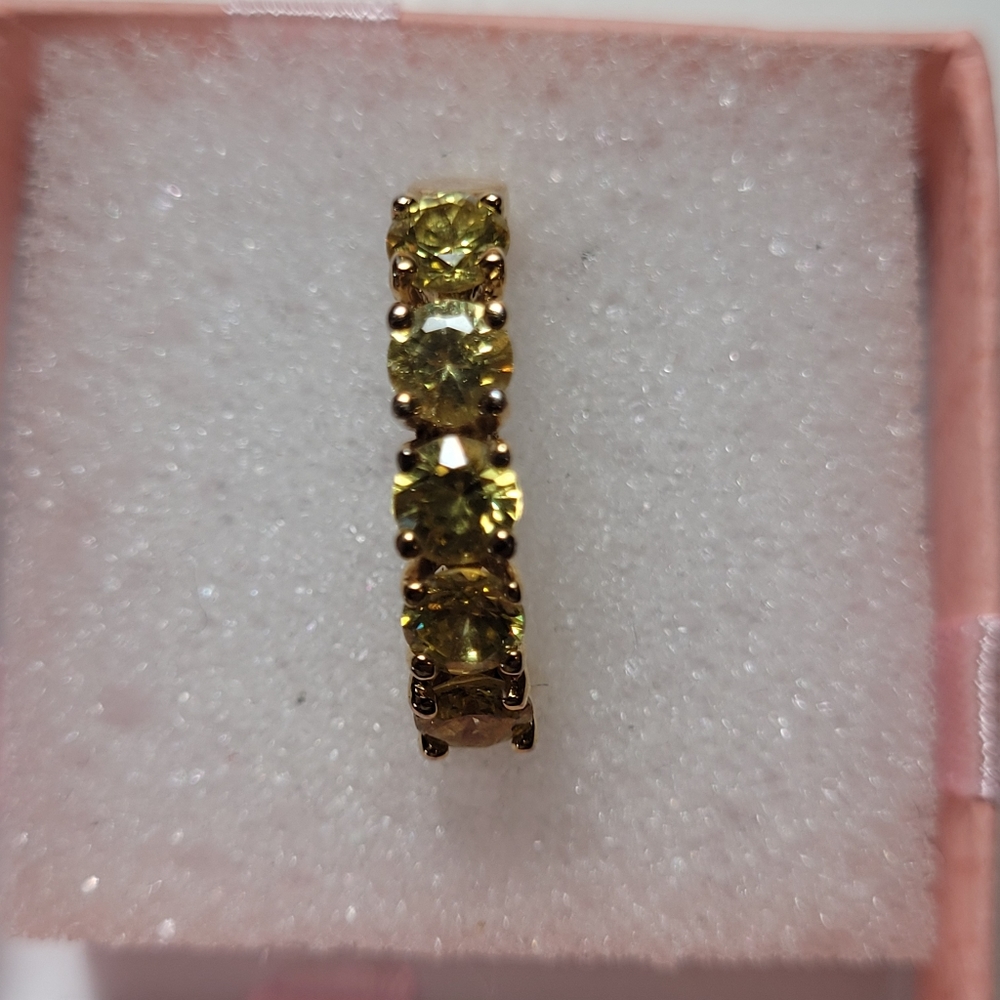 Citrine band ring - Picture 4 of 5